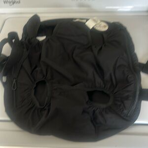 Aerie offline Offleash dog carrier backpack in black one size new with tags